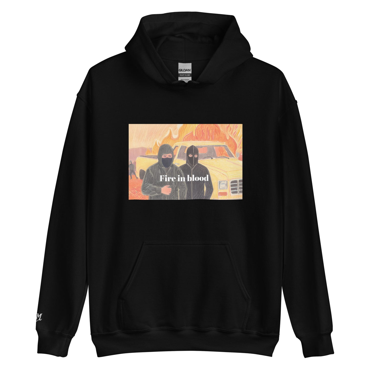 "Fire in Blood" Hoodie