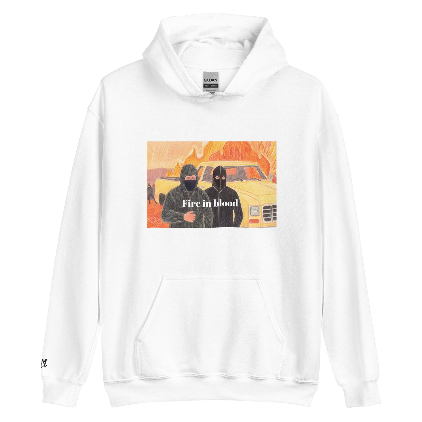 "Fire in Blood" Hoodie